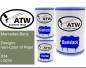 Preview: Mercedes-Benz, Designo Vari-Color III Pearl, 034 / 0034: 500ml Lackdose + 500ml Klarlack + 250ml Härter - Set, von ATW Autoteile West.